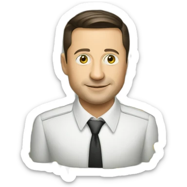 volodymyr zelensky sticker