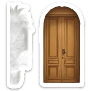 Tunisian door sticker