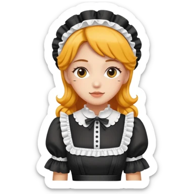 Mango maid sticker