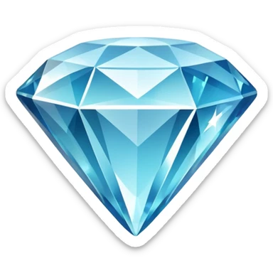 diamond video play button sticker