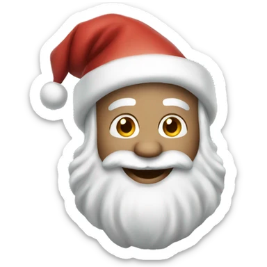 Santa 🎅 very happy  sticker