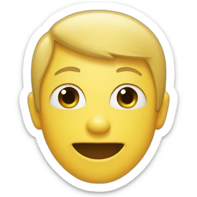 Emoji Face expressing respect sticker