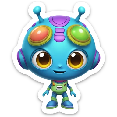 alien Toy Story  sticker