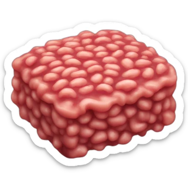 minced meat sticker