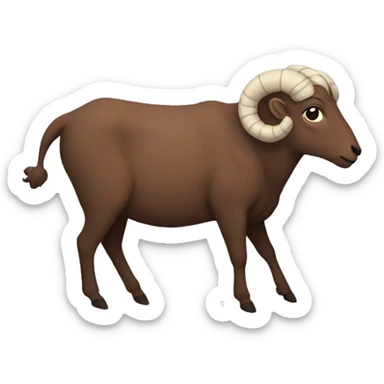 Aries constellation sticker