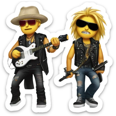 Guns n roses  sticker