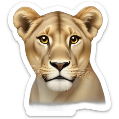 Lioness  sticker