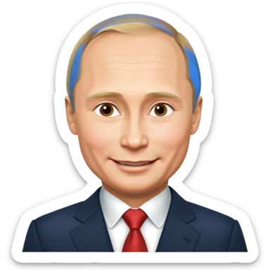 vladimir putin jeune sticker