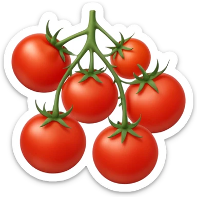 Cherry tomatoes sticker