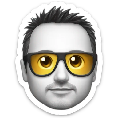 Matthew Bellamy sticker