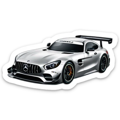 Mercedes AMG GT3 sticker