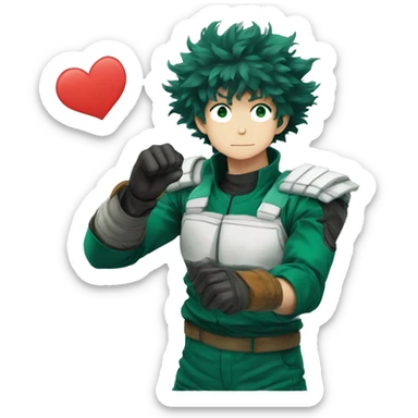 Izuku midoriya sticker