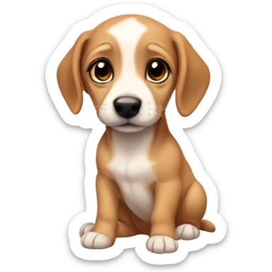 Dachs Baby Hund  sticker