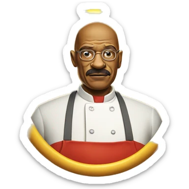 Los pollos hermanos from the logo of the breaking bad series restaurant sticker