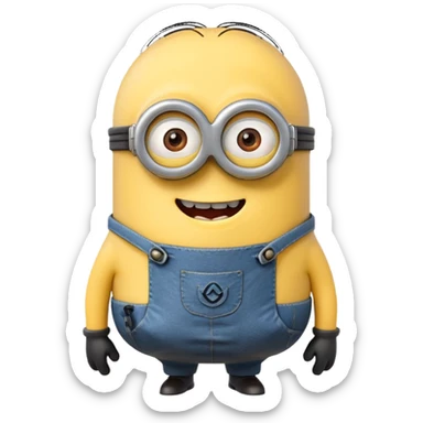 Un minion sticker
