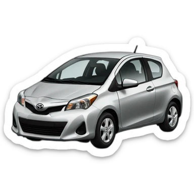 Toyota Yaris Gris sticker