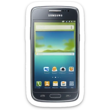 Samsung phone sticker
