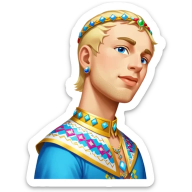 Colorful Parade Participant sticker