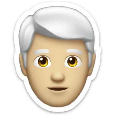 a white person with a lot of money sticker