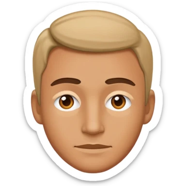 The maybe man sticker