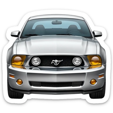 Create a mustang 309emoji sticker