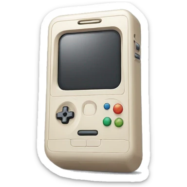 iphone smartphone retro console sticker