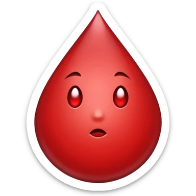 😭+🩸= sticker