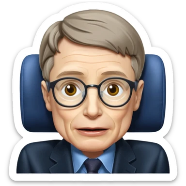 Stephen Hawking sticker