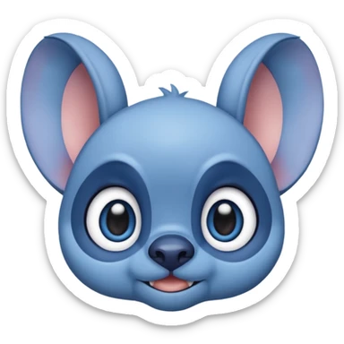 CRIE O PESONAGEM STICH DA DYSNE sticker