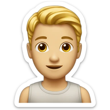 gender neutral person sticker