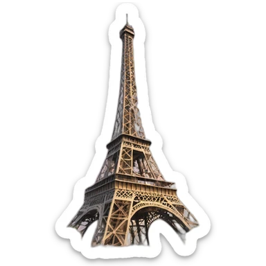effeil tower sticker