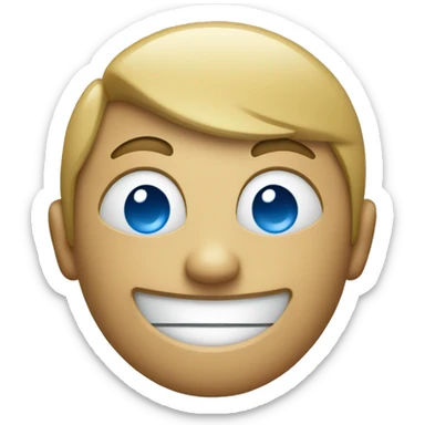 Blue circle with a white check mark in middle sticker