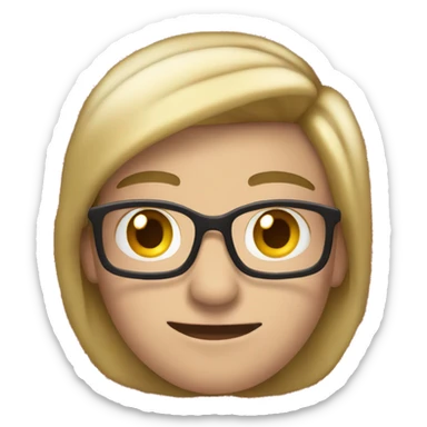 un emoji navideño rojo sticker