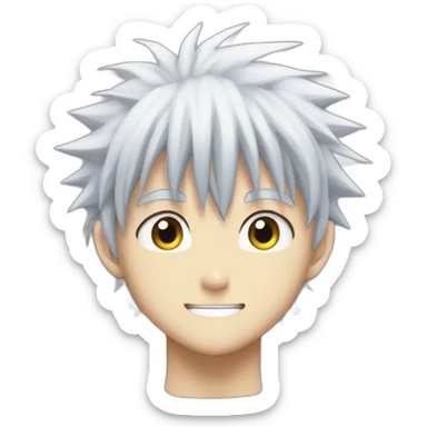 Killua from Hunter X Hunter sticker