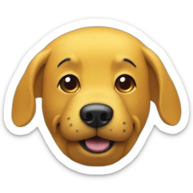 jake the dog from adventure tine sticker