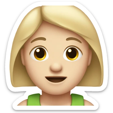 Person with Down syndrome  sticker