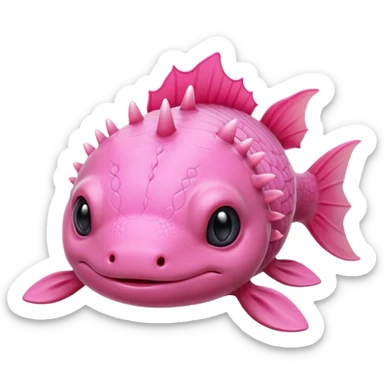 Axolotl sticker