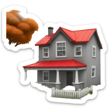 A house with a red roof and a sign that says "Home.Shop.zip".





 sticker