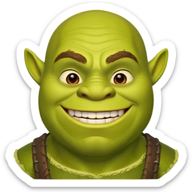 DE SHREK sticker