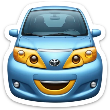 Emoji de Toyota sticker