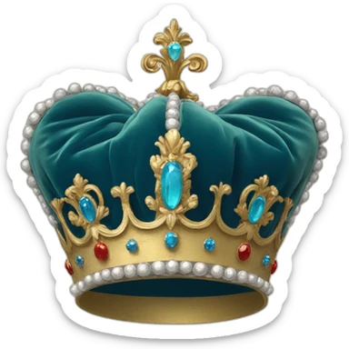 Crown of Louis XV sticker
