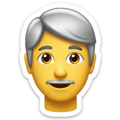 Una carita con cubrebocas que esté arrugando la nariz y encarnando la ceja derecha. sticker