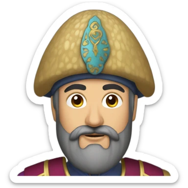 Seljuk Turkic Sultan sticker