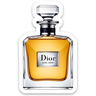Dior parfum sticker