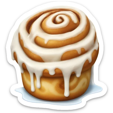 Cinnamon roll sticker