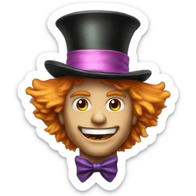 Mad Hatter sticker