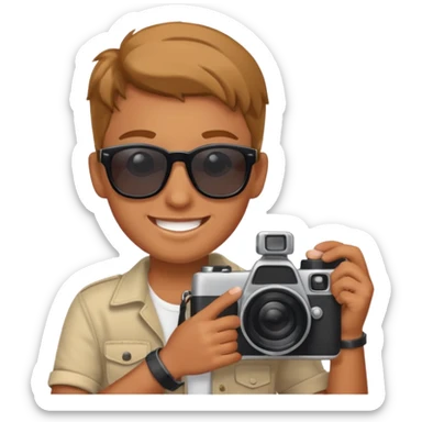  travel youtuber sticker
