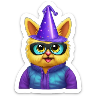 party furby sticker