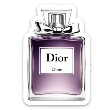 Dior parfum sticker