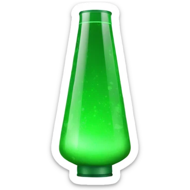 green lava lamp sticker